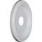 Ekena Millwork Traditional PVC Ceiling Medallion (Canopies up to 9 1/2"), 16"OD x 3 1/2"ID x 1 3/8"P, Unfinished CMP16TR - alternate 4